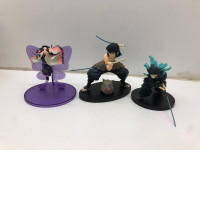 Set of 3 Japanese figures "Demon slayer"