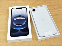 iPhone 16e with box