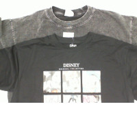 Set of 2 Black round neck t-shirt 