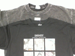 Set of 2 Black round neck t-shirt 