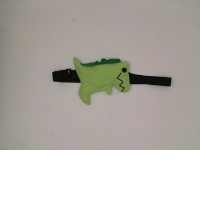 Green dinosaur eye mask 