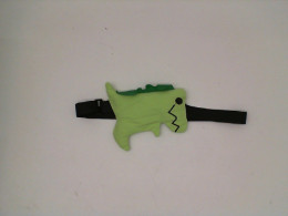 Green dinosaur eye mask 