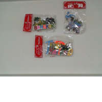 Set of 3 Thai tourist attraction fridge magnets 