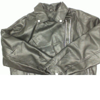 Men's leather jackets have zippers Men's leather jackets have zippers