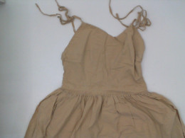 Women's light brown long dress 