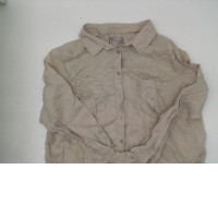 Women's mint green long-sleeved shirt 