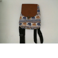 Elephant pattern backpack Elephant pattern backpack