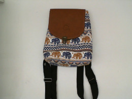 Elephant pattern backpack