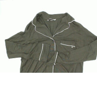 Dark green long-sleeved shirt 