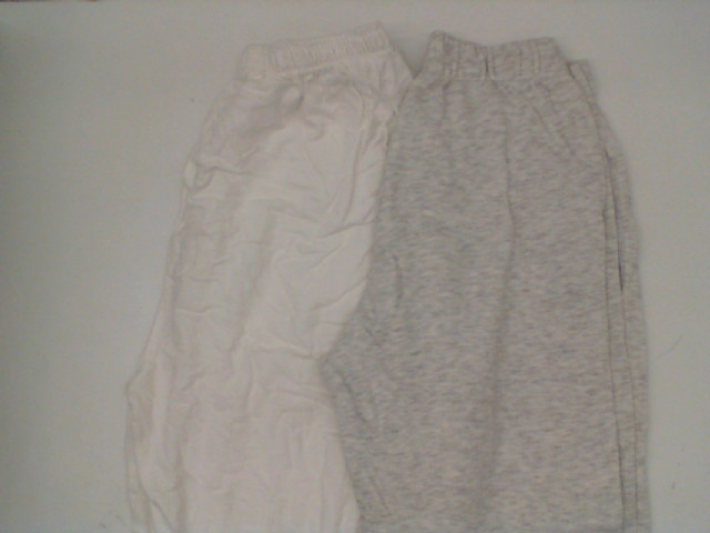 Set of 2 Gray and white sports pants Set of 2 Gray and white sports pants