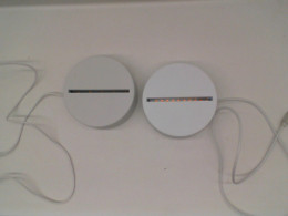 Set of 2 Product display stand with LED lights Set of 2 Product display stand with LED lights