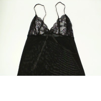 Women's black pajamas Women's black pajamas