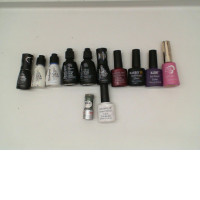 Set of 12 Gel nail polish 