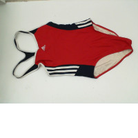 Red women's swimsuit 