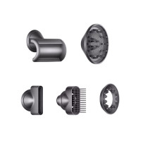 Set of 5 hair dryer attachments