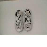 Women's white and black sneakers 