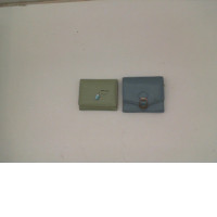 Set of 2 Women's purple and pink wallet 