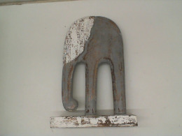 Elephant made of wood 