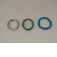 Set of 3 Beaded Bracelet 