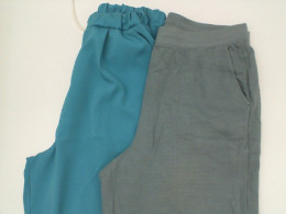 Set of 2 Green and blue work pants Set of 2 Green and blue work pants