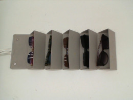 Set of Women's Fashion Glasses and Gray Glasses Case 