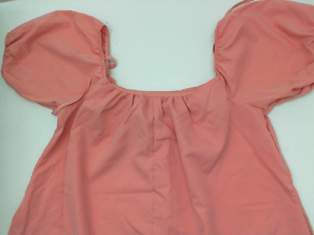 Pink off-shoulder wide neck long dress Pink off-shoulder wide neck long dress