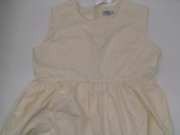 Women's cream colored long dress 