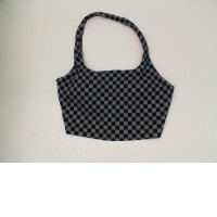 Purple Spotpa with Black Pattern