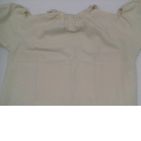 White off-shoulder long dress 