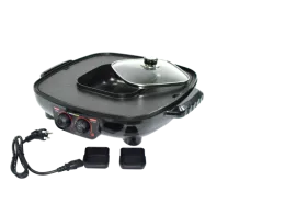 Multipurpose grill with sukiyaki pot, model SM-EG1802