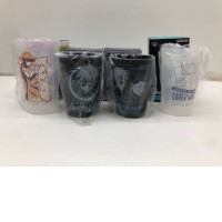 Set of 4 anime cups
