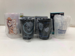 Set of 4 anime cups Set of 4 anime cups