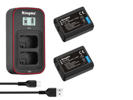 Charger and Battery Kingma For Sony NP-FW50, not new