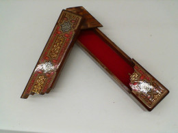 Empty wooden box Empty wooden box