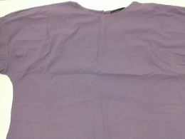 Women's short-sleeved purple long dress Women's short-sleeved purple long dress