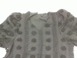 Women's short-sleeved black floral pattern long dress Women's short-sleeved black floral pattern long dress