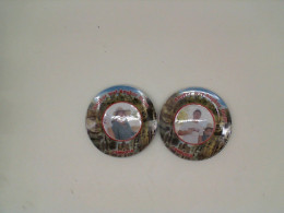 Set of 2 Souvenir plate with picture Set of 2 Souvenir plate with picture