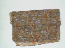 Green scarf with owl pattern 