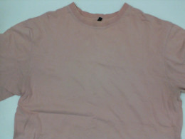 Pink round neck t-shirt 