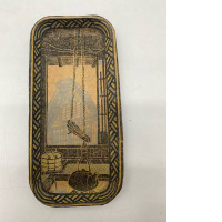 Patterned paper coasters