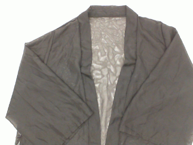 Women's black sheer coat Women's black sheer coat