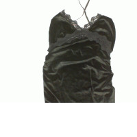 Women's black strapless short dress Women's black strapless short dress