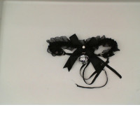 Black women's necklace with bell 