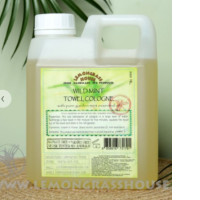 Set of 2 TOWEL COLOGNE WILD MINT 1 LTR lemongrass	