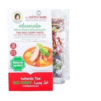 MAEPRANOM Thai Red Curry Paste with Coconut Cream