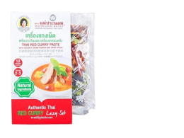 MAEPRANOM Thai Red Curry Paste with Coconut Cream