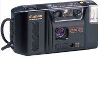 Canon Autoboy Lite Quartz Date Point and Shoot 35mm Film Camera READ
