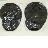 Set of 2 Black mouse pad 