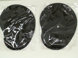 Set of 2 Black mouse pad 
