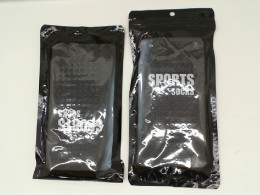 Set of 2 Gray split toe running socks 